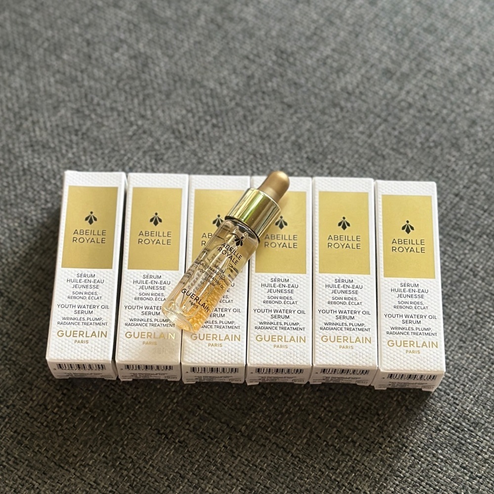 NEW 6xGuerlain ABEILLE ROYALE YOUTH WATERY OIL SERUM 5ML